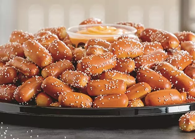 $10 for $20 worth of Regular Pretzels & Party Trays
