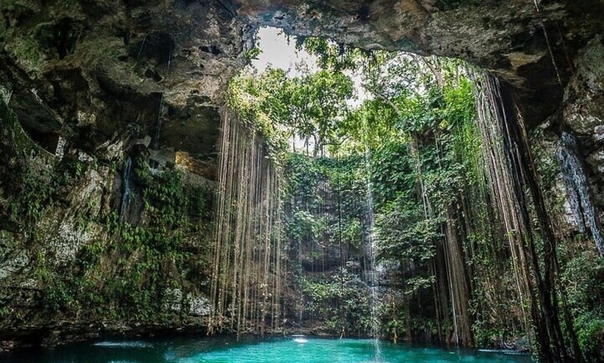 Image 9: Ancestral Cenote Suy Tun and Guided Tour of Chichen itza