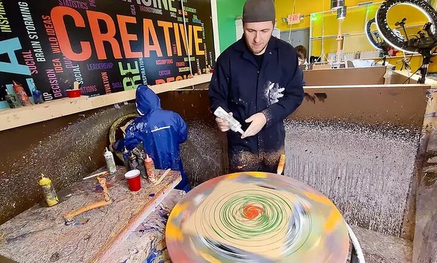 Image 5: Atlanta Spin Art – Create Your Own Masterpiece