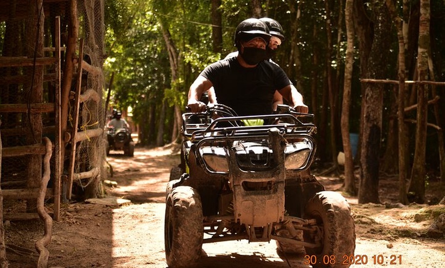 Image 10: ATV, Zipline and Cenote Adventure Tour from Cancun