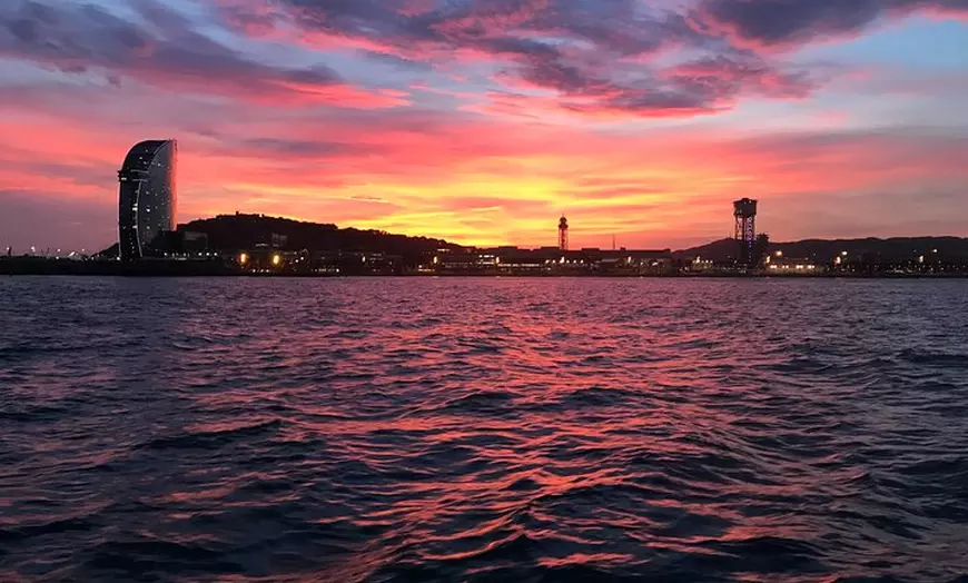 Image 13: Barcelona Sunset Private Sailing & Live Spanish Guitar & open Bar