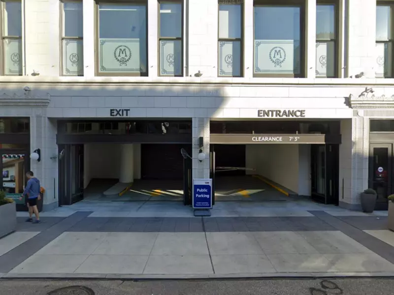 Parking at May Company Garage