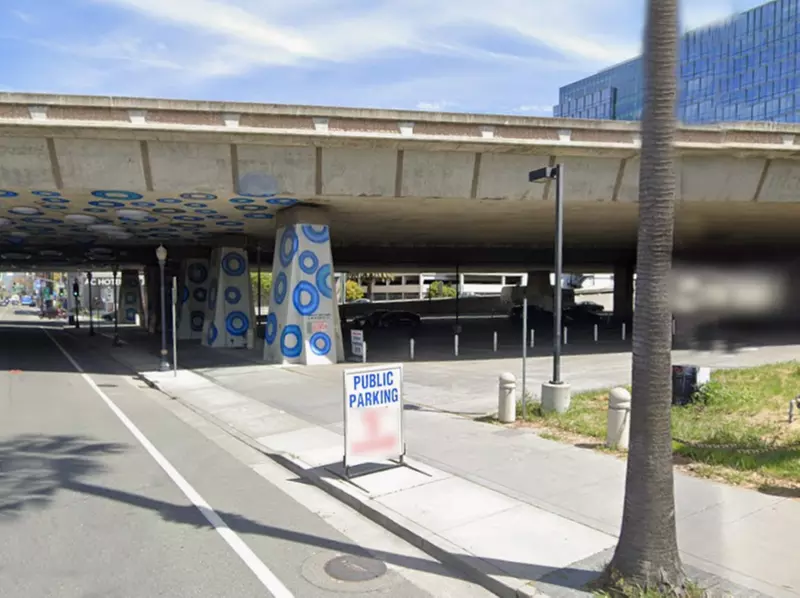 Parking at 360 W. Santa Clara St. Lot