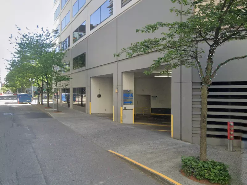 Parking at One Main Place Garage