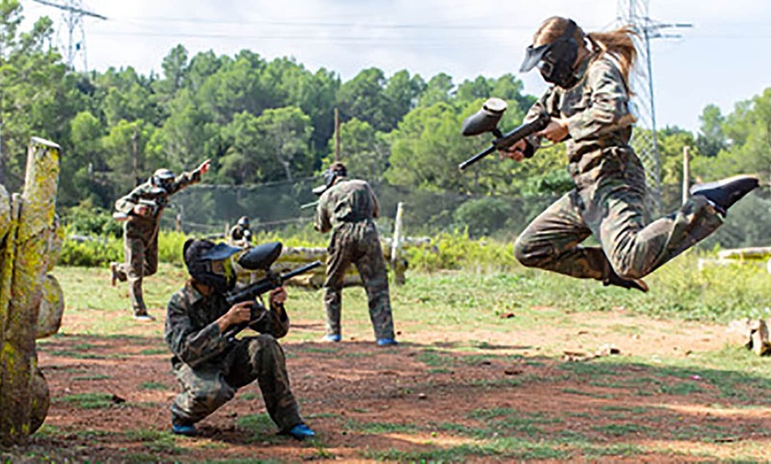 Image 2: $50 For A Paintball Package #1 For 2 People-Includes Admission, Air...