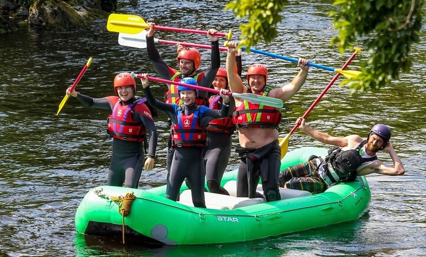 Image 6: Whitewater Rafting on the River Dee in Llangollen