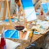 Image 8: Mystery Paint and Sip Night at a Trendy Wine Bar in Atlanta