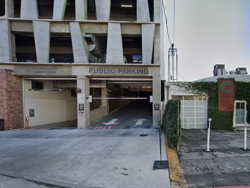 Parking at At Mateo Garage