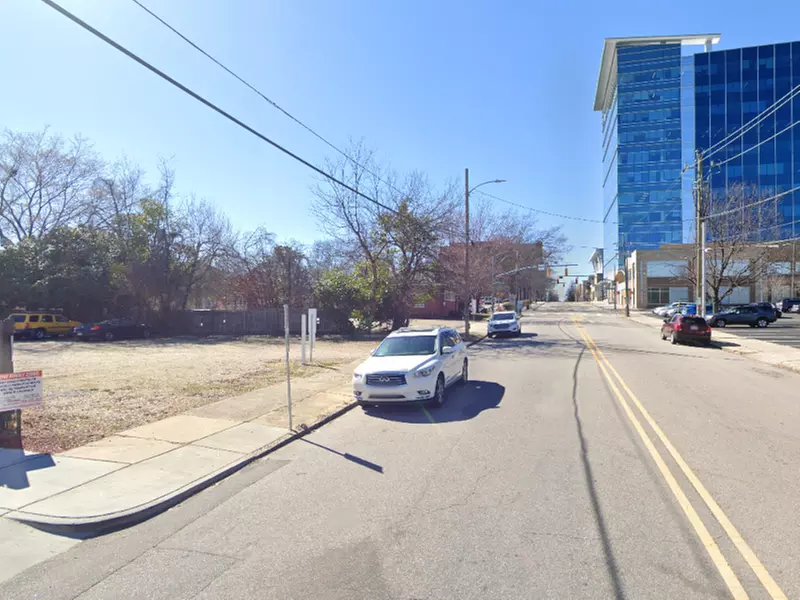 Parking at 114 E. Lenoir St. Lot