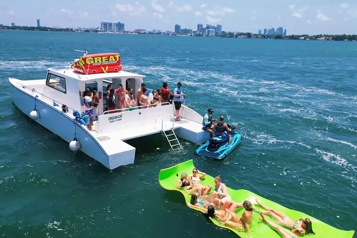 Miami Catamaran & Watersports: Jet Ski, Banana Boat & Drinks