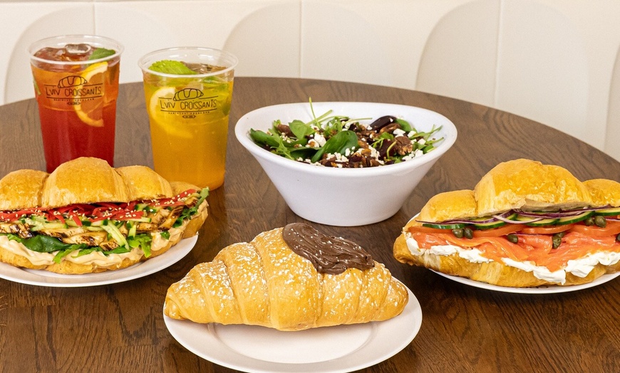 Image 2: $10 For $20 Worth of Croissant, Sandwiches, Pastries & More