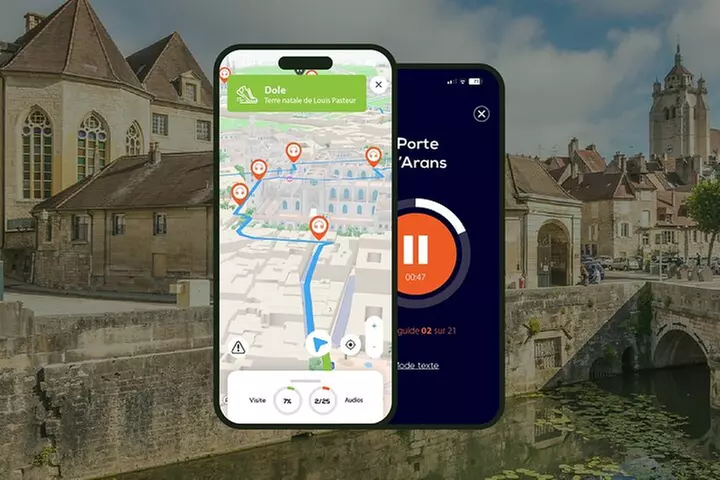 Dole Visite audioguidée à pied 1h45 et 19 commentaires audios - Primary Image