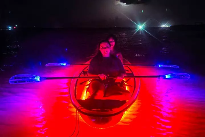 Glowing Kayak Tour Corpus Christi - North Padre Island