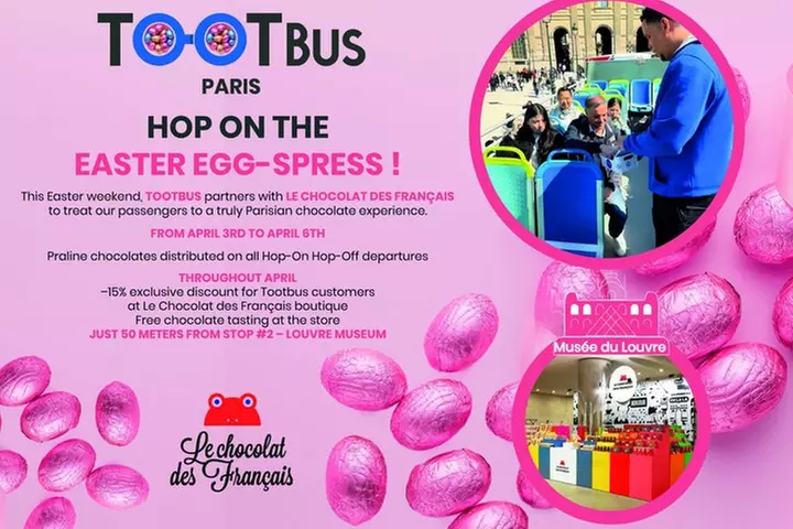 Paris Tootbus Découverte de jour et de nuit