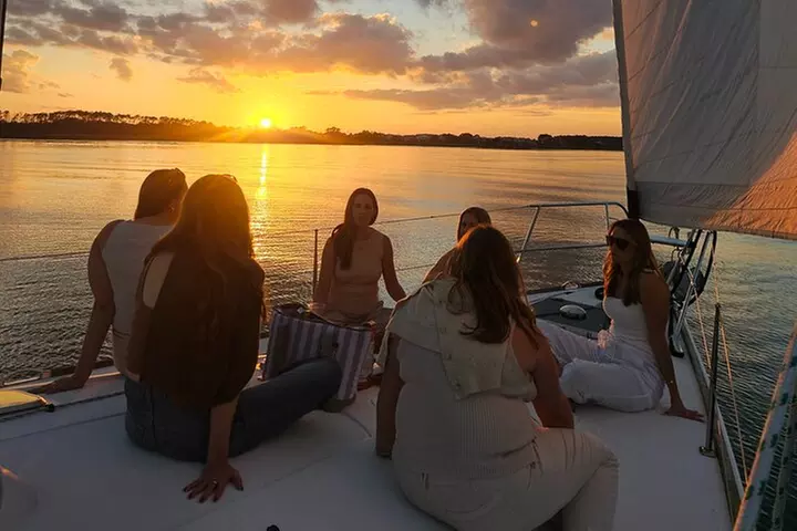 Charleston Sunset Cruise on a Luxury 50Ft Yacht - Primary Image