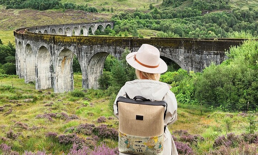 Image 1: Edinburgh: Glenfinnan Viaduct, Glencoe & Fort William Guided Tour