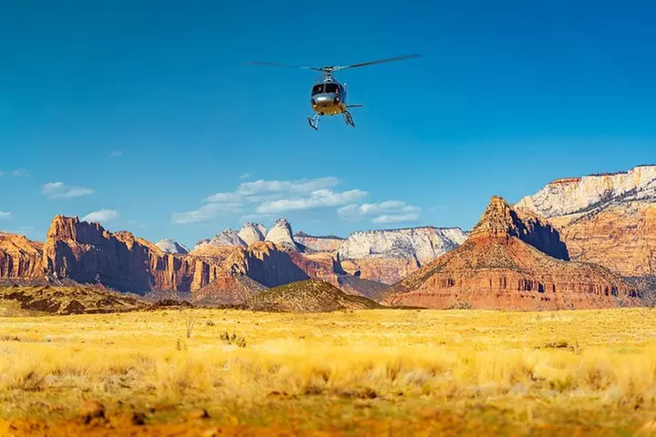 55 Mile - Helicopter Tour Around Zion National Park