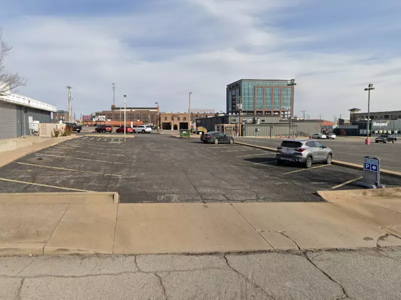 Parking at Credit Union Lot