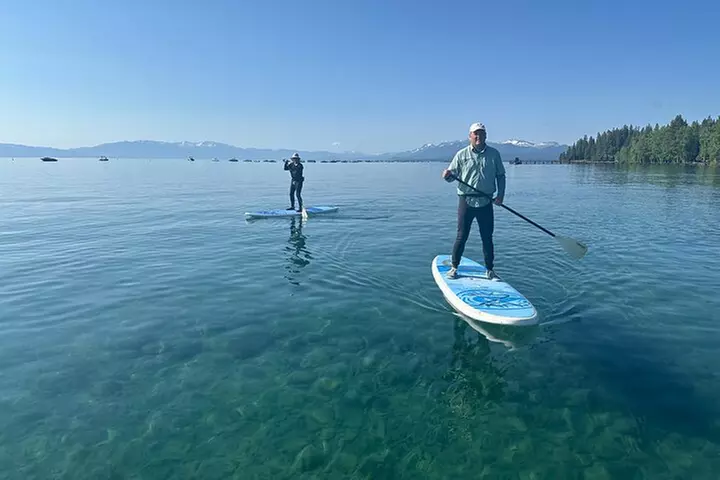 Stand Up Paddleboard Lesson in South Lake Tahoe