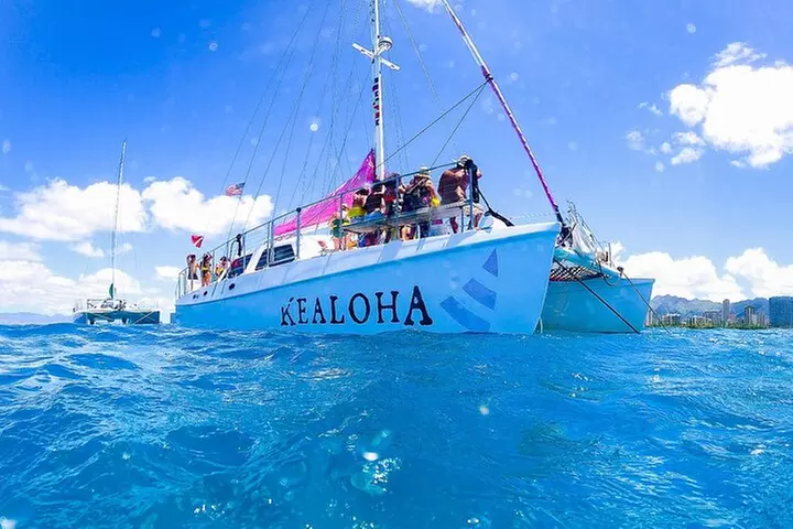 Friday Night Waikiki Fireworks Catamaran Cruise