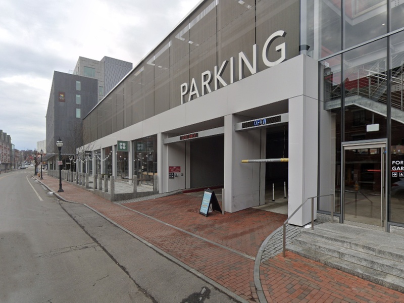 Parking at 427 Fore St. Garage