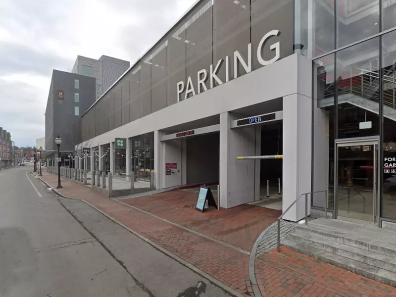 Parking at 427 Fore St. Garage