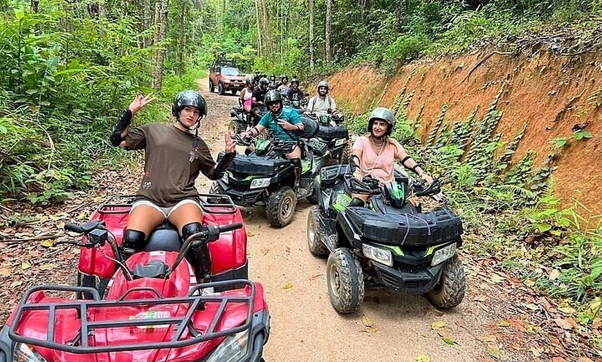 Image 2: ATV Zipline and Cenote Adventure in Puerto Morelos