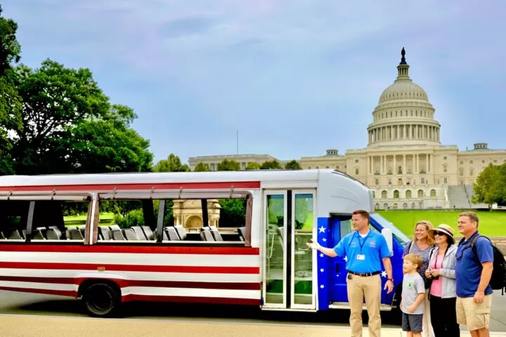 Washington DC History & Monuments American Minibus Guided Tour