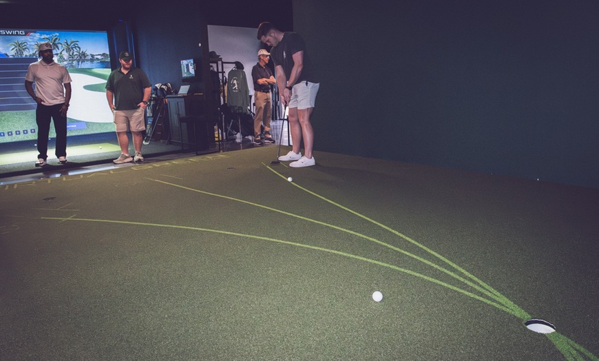 Image 2: $30 For 1-Hour Rent A Bay Indoor Golf for Up To 2 People (Reg. $60)