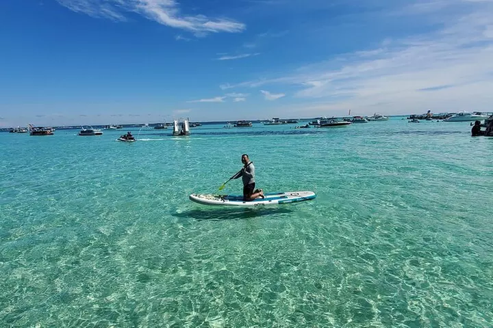 Private Crab Island Party by Boat