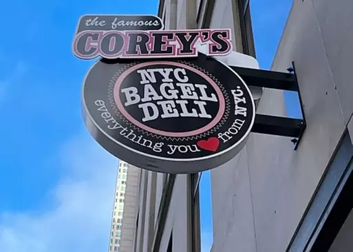 5% Cash Back at Corey's NYC Bagel Deli