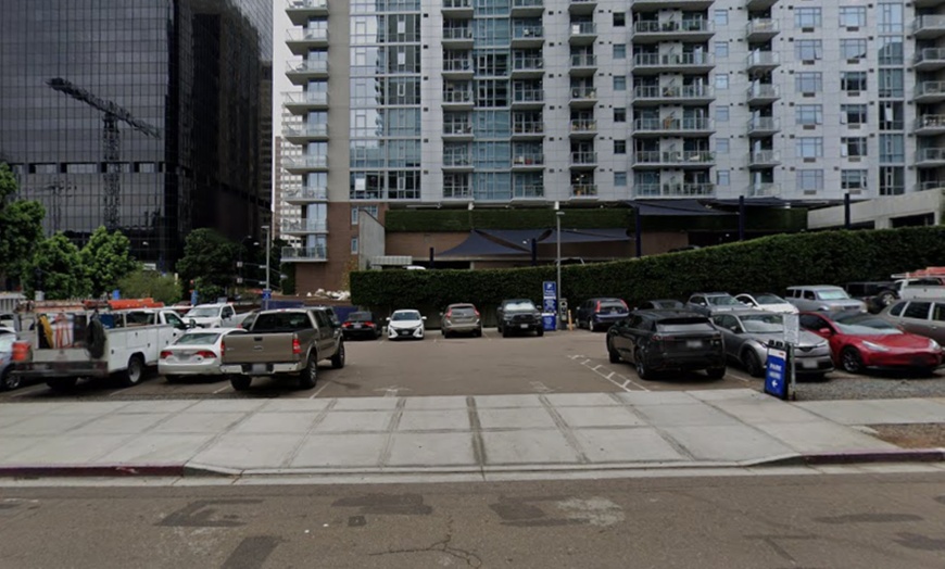 Image 3: Parking at 801 B St. Lot