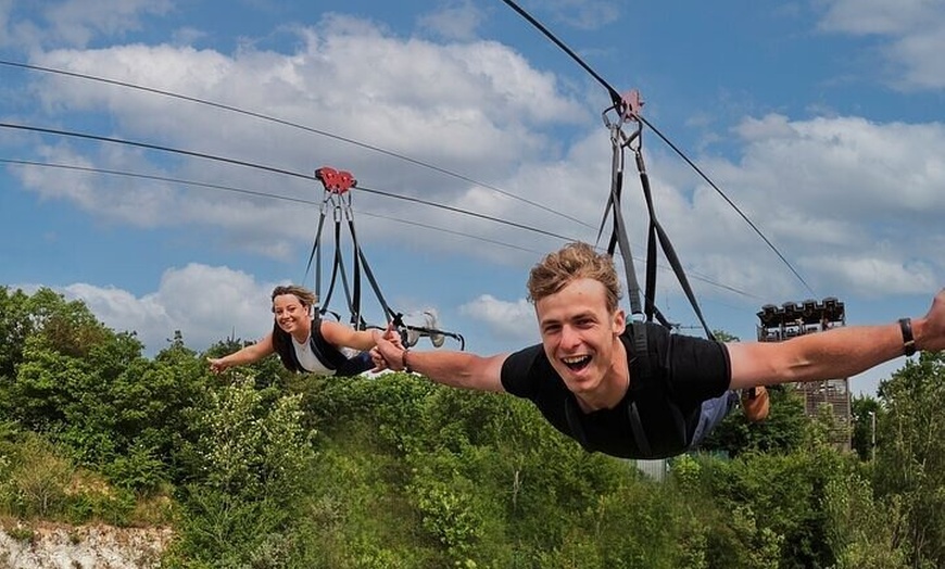 Image 2: England's Longest Zipline in Kent