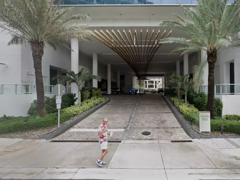 Parking at The Conrad Garage - Valet Kiosk