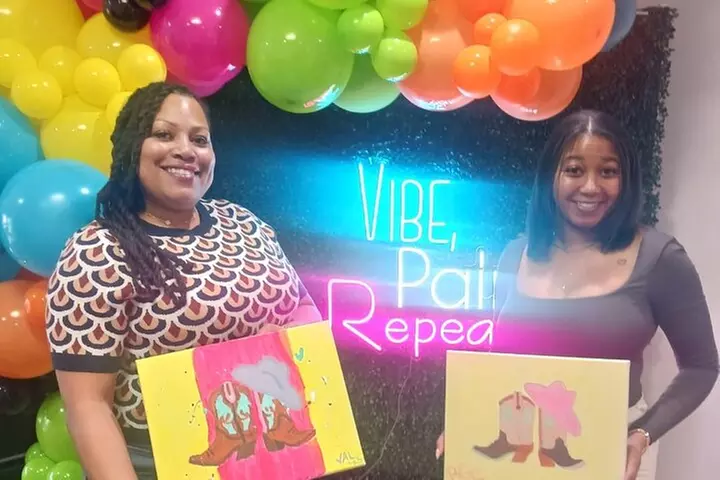 Hip Hop, R&B Paint Party Experience