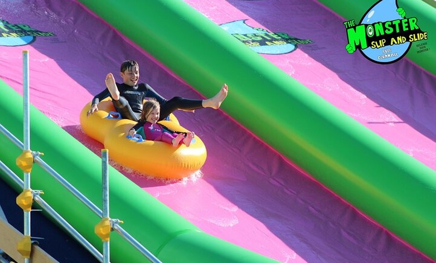 Image 3: A Monster 360ft Slip and slide in Barnstaple, North Devon