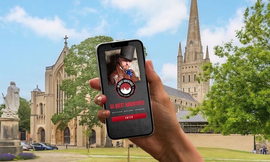 Image 3: Norwich Self Guided Walking Tour and Interactive Treasure Hunt