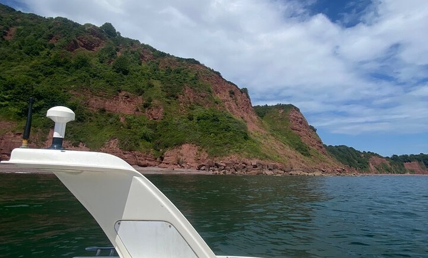 Image 25: Luxury Costal Rib Tour to Babbacombe Bay from Exmouth Marina
