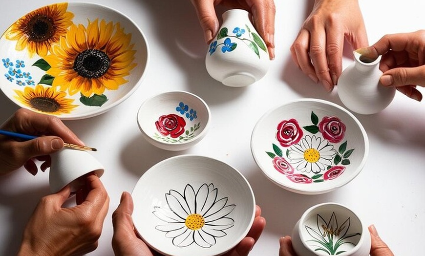 Image 4: Pottery painting class in Manchester