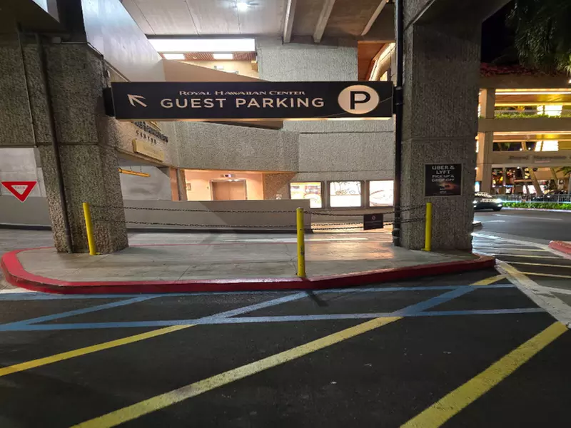 Parking at Royal Hawaiian Center Garage