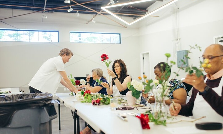 Image 5: Rooftop Flower Arranging Workshop With Skyline Views