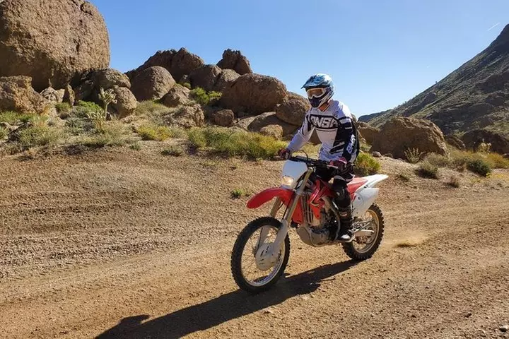 Hidden Valley and Primm Extreme Dirt Bike Tour from Las Vegas
