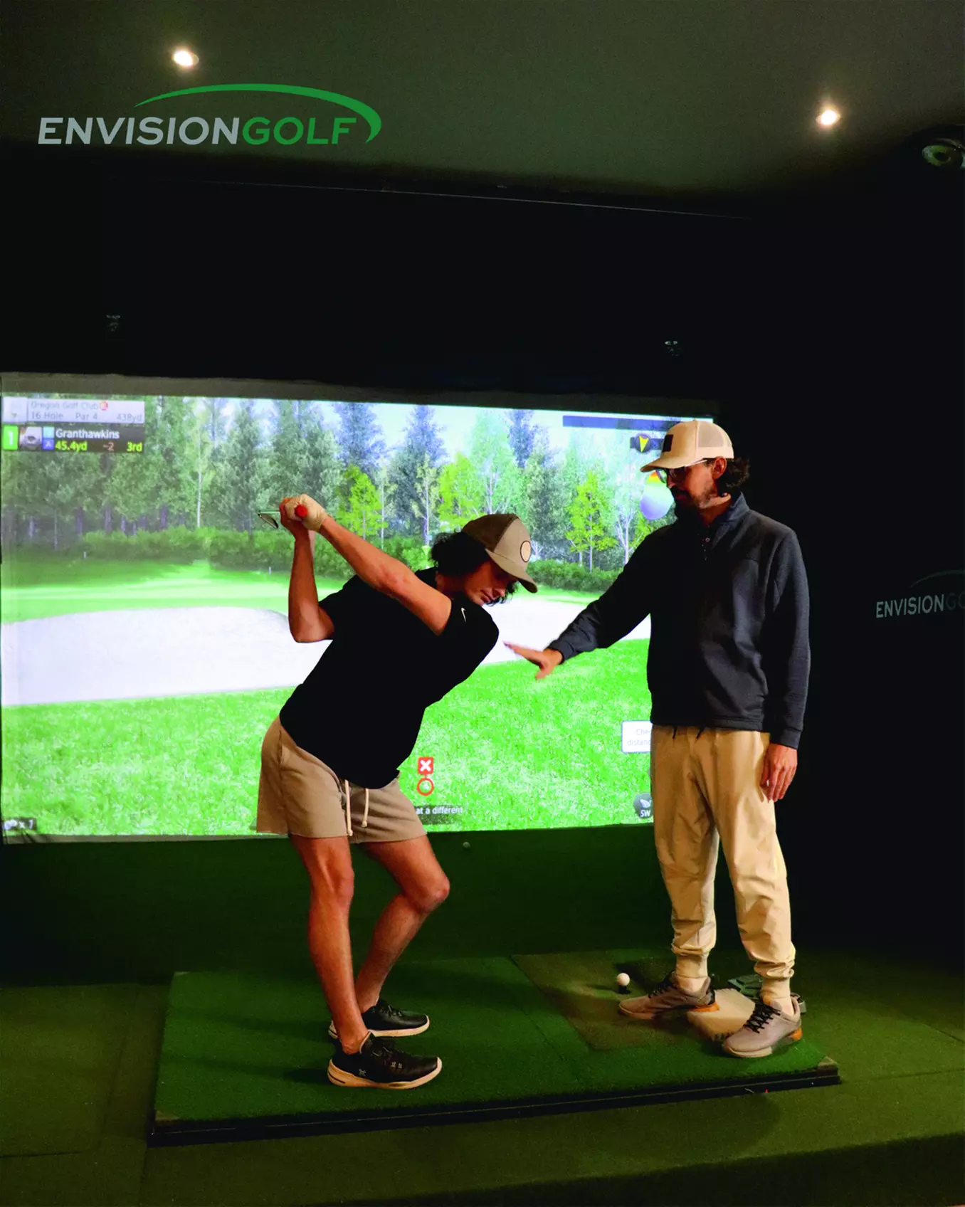 $21 for 1 Hour of Golf Simulator Rental for 2 People ($42 Value) - Primary Image