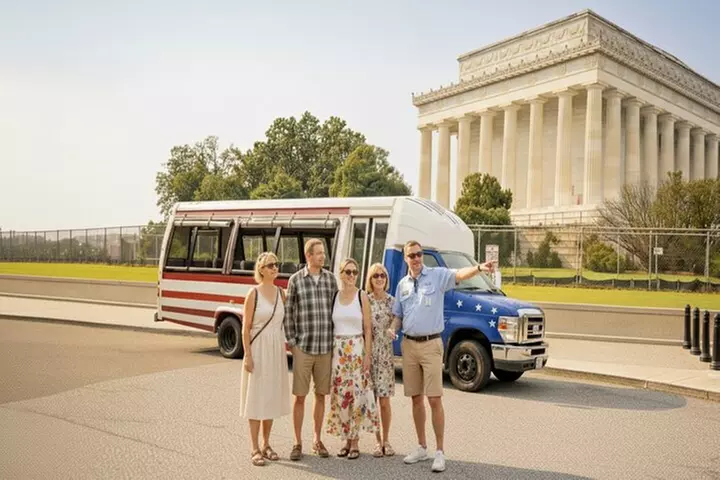 Washington DC History & Monuments American Minibus Guided Tour