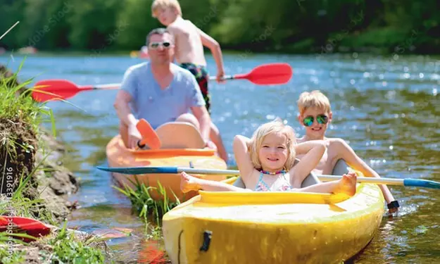 $60 For A Family Trip For 4 People 2024 Season (Includes 4-Single Kayaks, 1-Hour Duration) (Reg. $120) - Second Medium