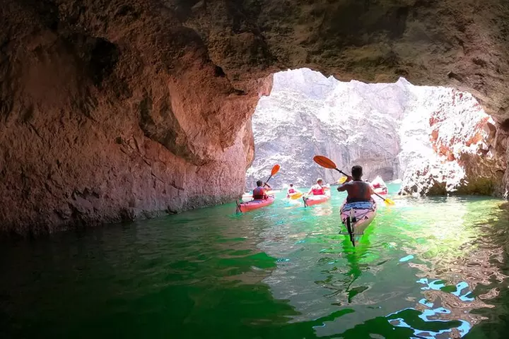 Emerald Cave Kayak Tour with Lunch & Las Vegas Shuttle Option