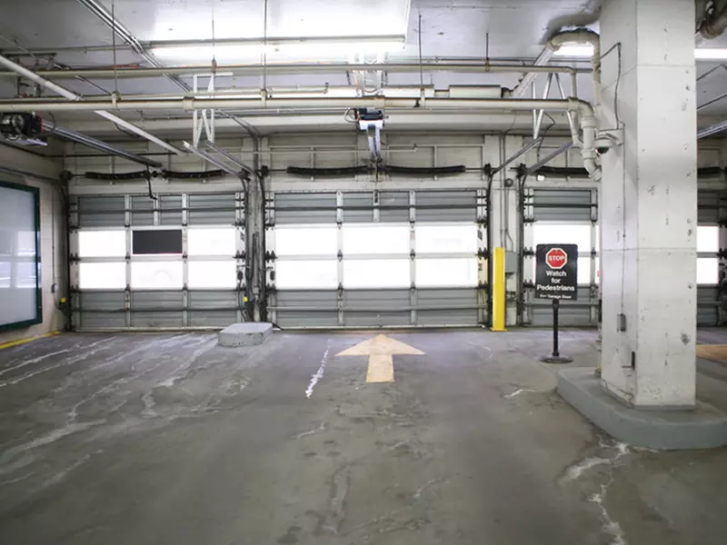 Parking at 110 E. Chestnut St. Garage