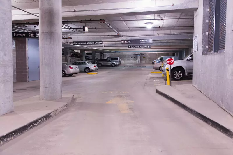 Parking at Sky55 Parking Garage