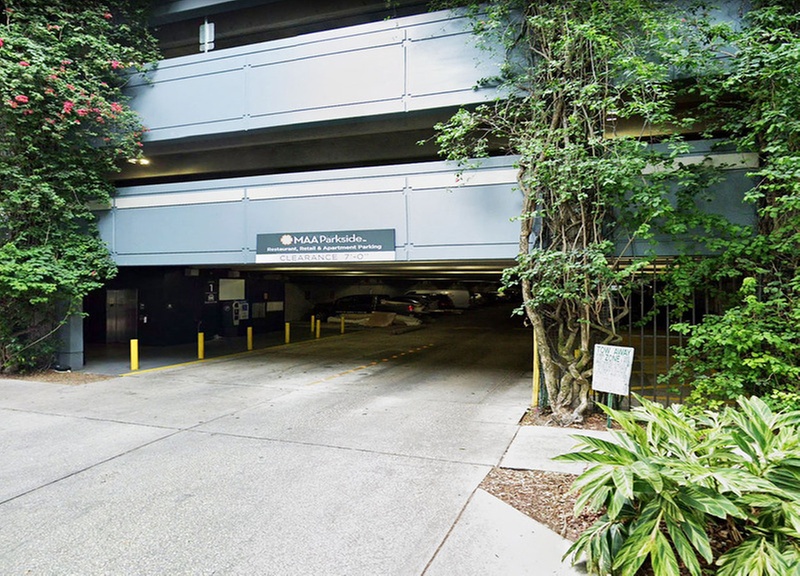 Parking at Post Parkside Orlando Garage