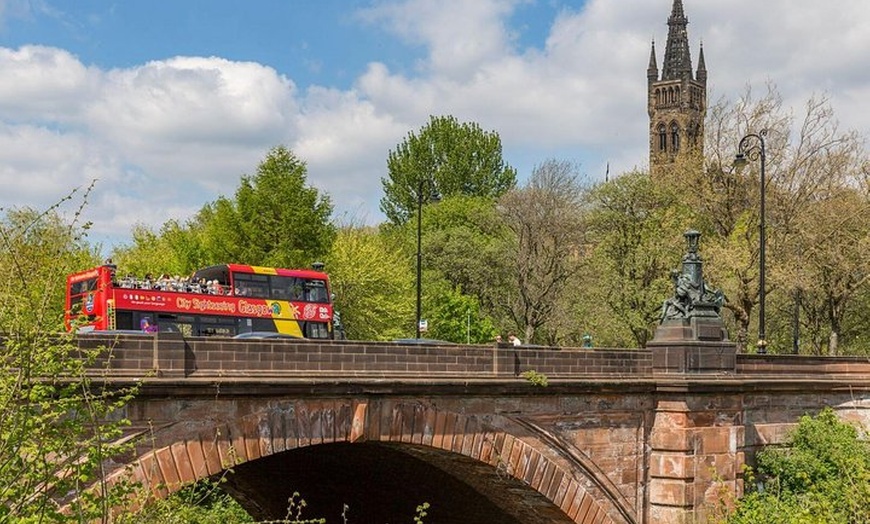 Image 2: City Sightseeing Glasgow Hop-On Hop-Off Bus Tour